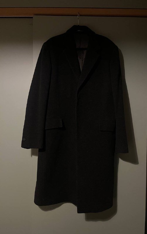 Пальто Mexx темно-серое мужское 1