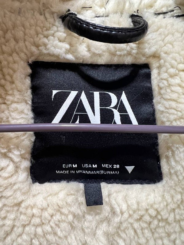 Дубленка Zara размер М 2