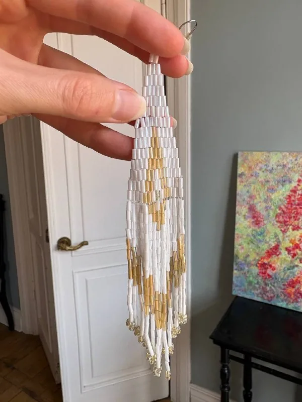 Серьги из бисера 1