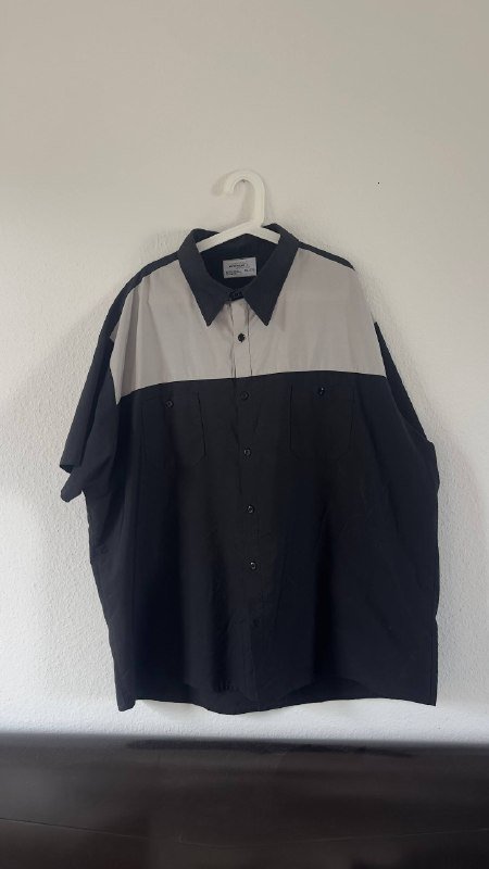 Рубашка хлопковая 3XL оверсайз