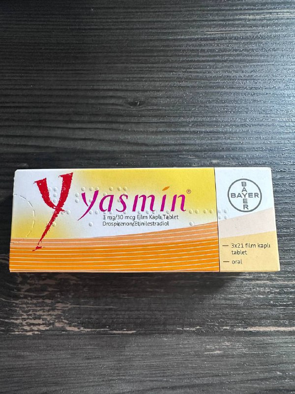 Турецкая Ярина таблетки Yasmin упаковка 3 шт
