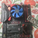 Материнская плата ASRock Fatal1ty H270, процессор i5 6500, блок питания Chieftec 1