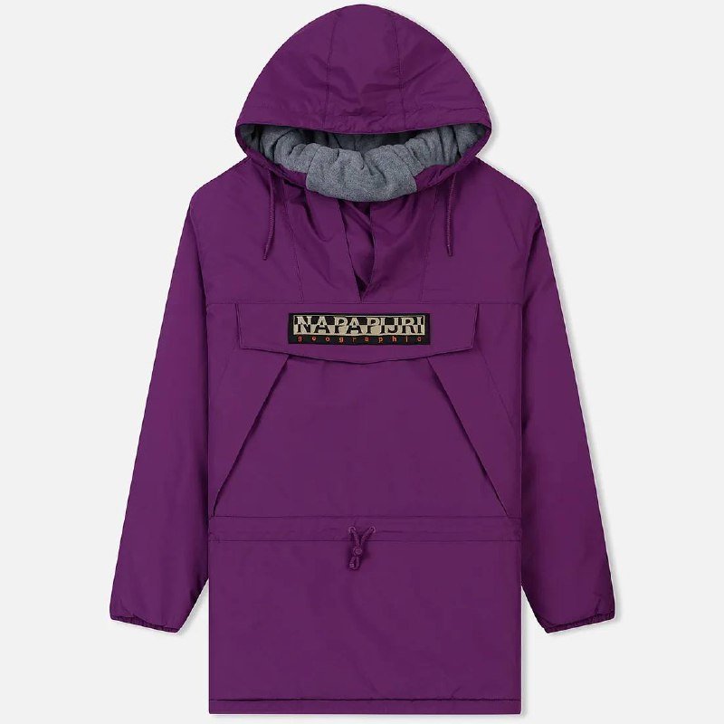 Napapijri Geographic фиолетовый анорак зимний 5