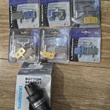 Тормозные колодки, каретка для велосипеда 1