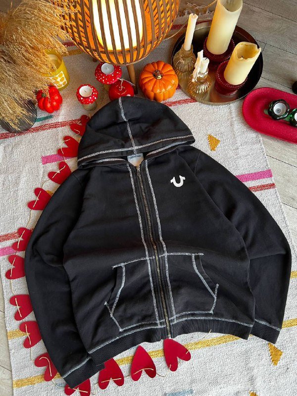 Худи с большим лого на спине, размер XL мужской