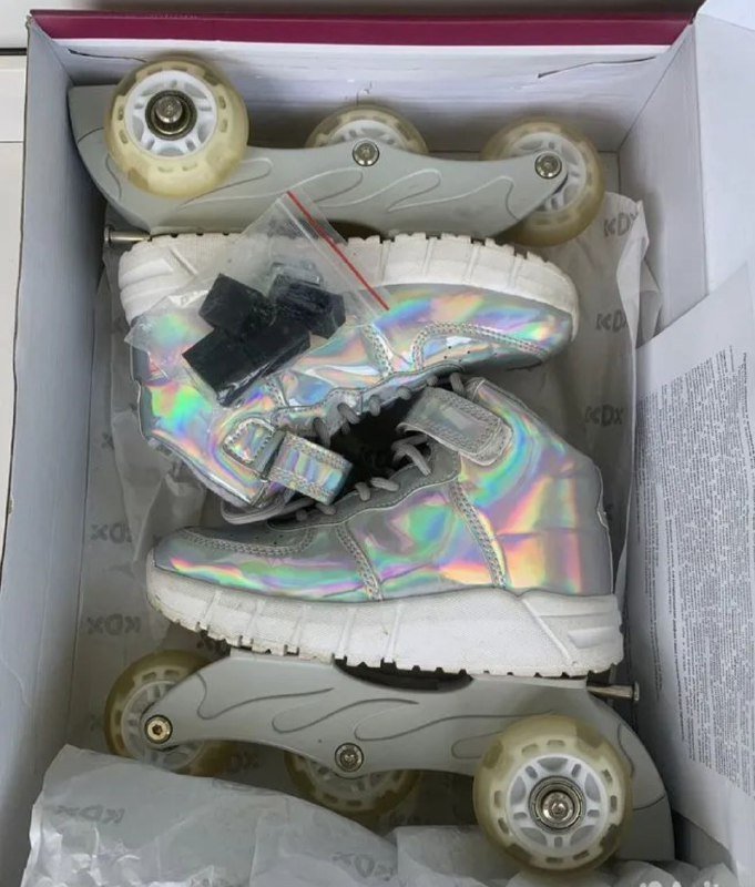 Ролики 31 размер со светящимися колесами 2