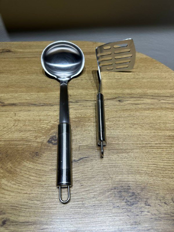 кастрюля, сковорода, сушилка для зелени, поварешка, толкушка 4