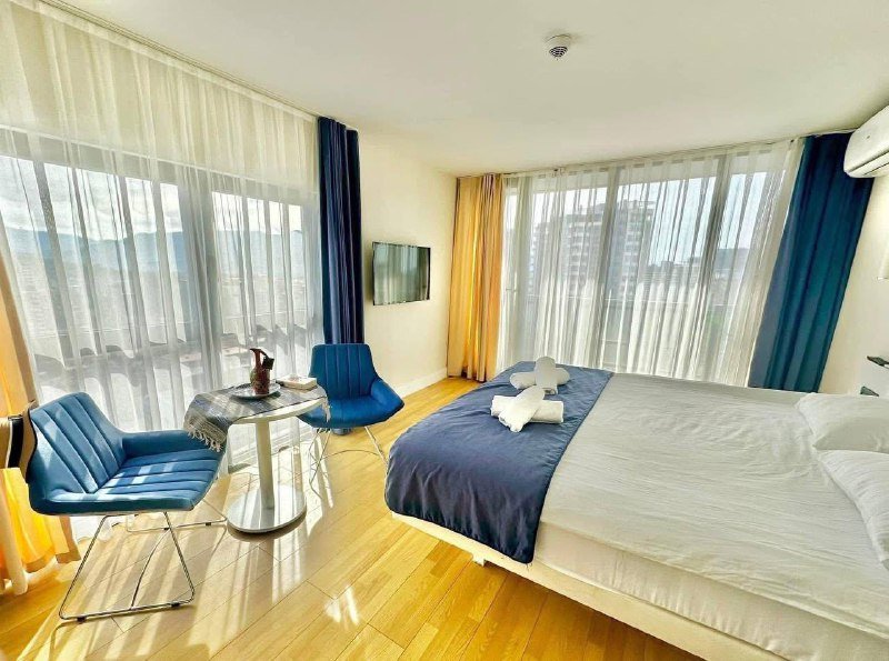 Панорамная студия в Орби Сити на 24 этаже, 38 кв.м.