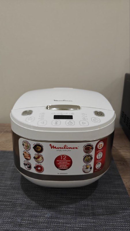 Мультиварка Moulinex mk622132 с чашей 4л 1