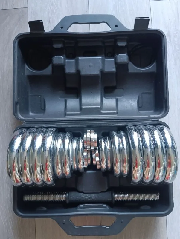 Разборные гантели 30 кг (2×15 кг) 1