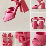 Платье Lacoste, жилет Koton, сарафан Jummy Key, босоножки CHARLES & KEITH 4