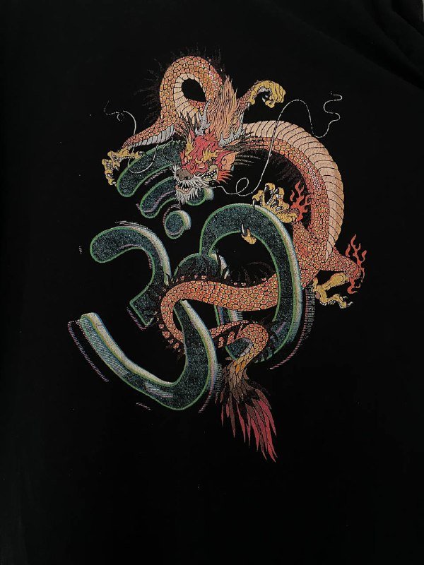 футболка 4XL с рисунком дракона 2