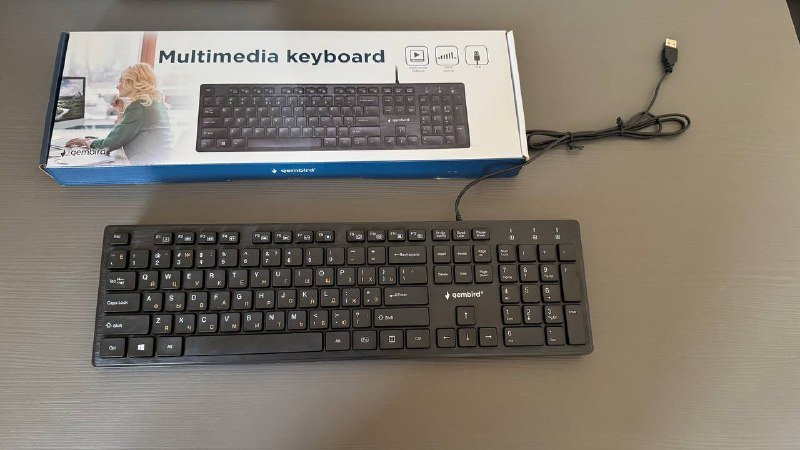 Клавиатура Gembird KB-MCH-03 USB черная