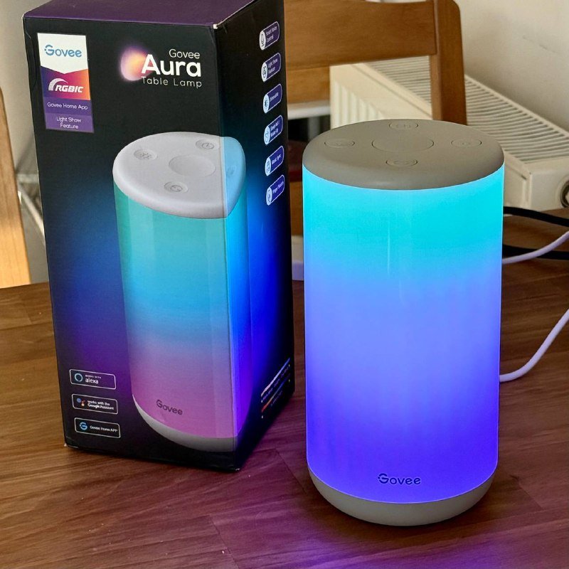 Умная настольная лампа Govee Aura RGBIC 2