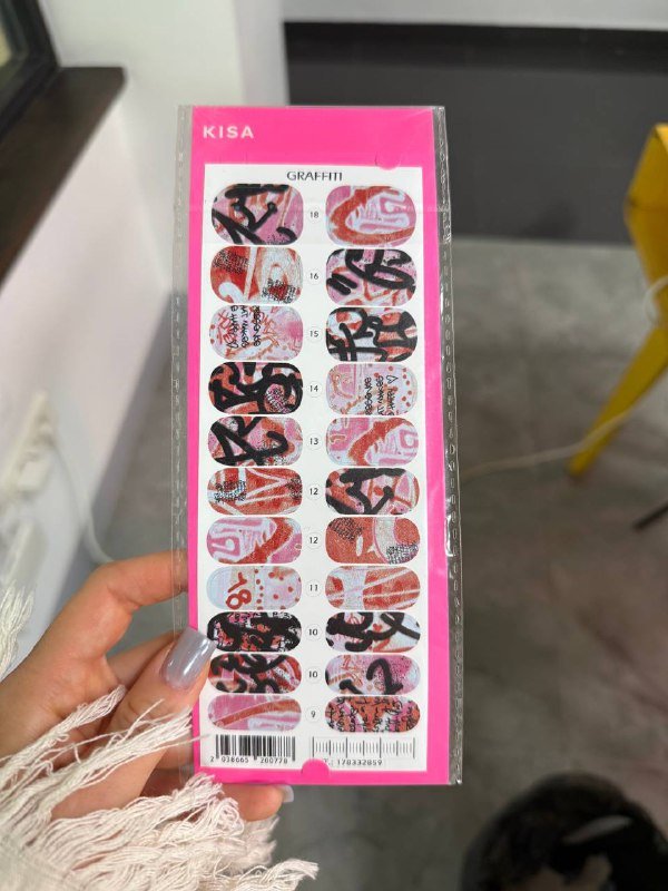 Плёнки для маникюра, комплект из 37 упаковок 7