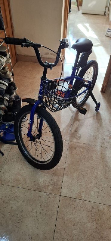 Детский велосипед с колёсами для обучения