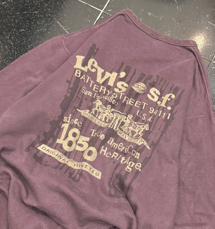 Винтажный Levi’s L XL 5