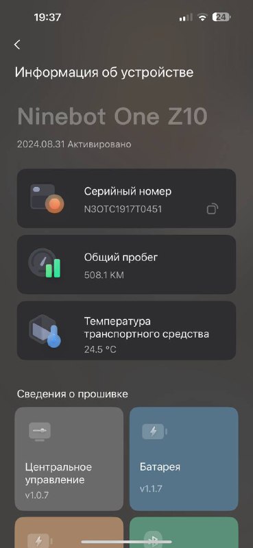 Моноколесо Ninebot Z10 с аксессуарами 9