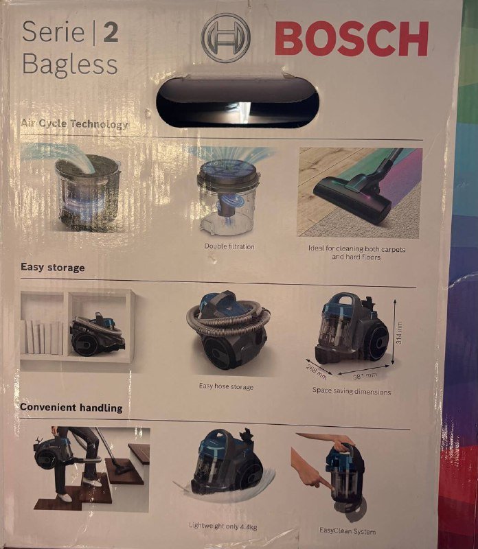 Пылесос Bosch Serie 2 5