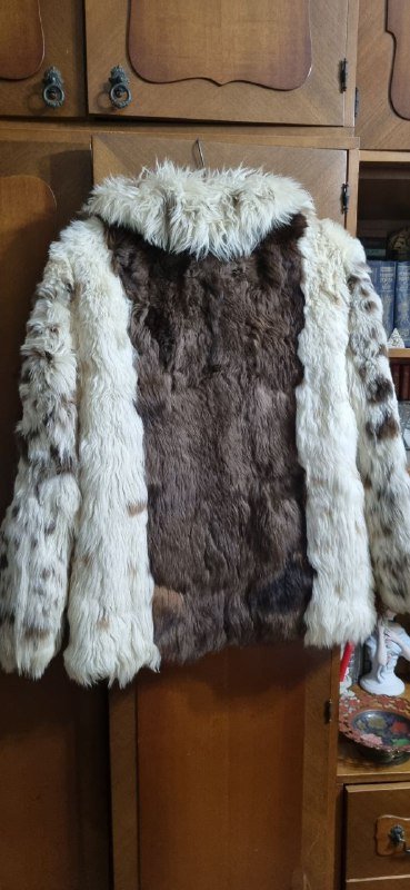 Полушубок натуральный Лама, размер S 4