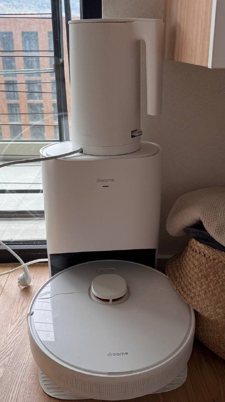 Робот-пылесос Dreame D9 Plus, Электрический чайник Xiaomi Electric Kettle 2