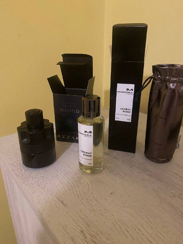 Духи Mancera Cedrat Boise, Azzaro The Most Wanted Intense