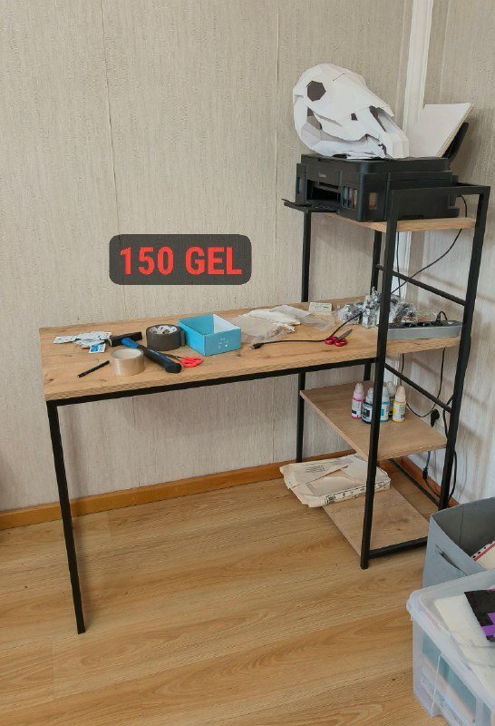 Стол рабочий лофтовый