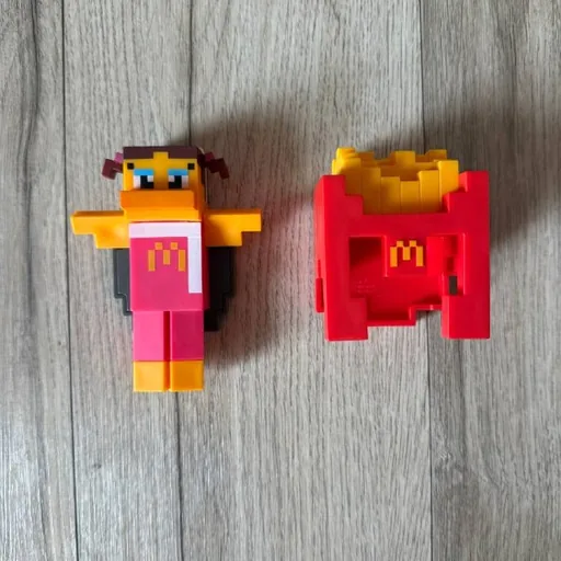 Minecraft-ის სათამაშოები McDonald’s-დან