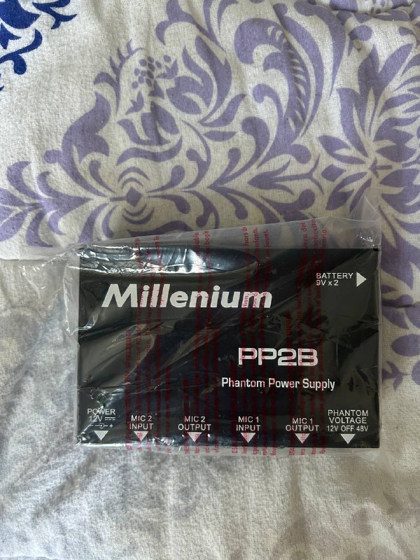 Millennium PP2B Power Supply, The sssnake SM6BK, Thomann NT 0910 AC/PSA