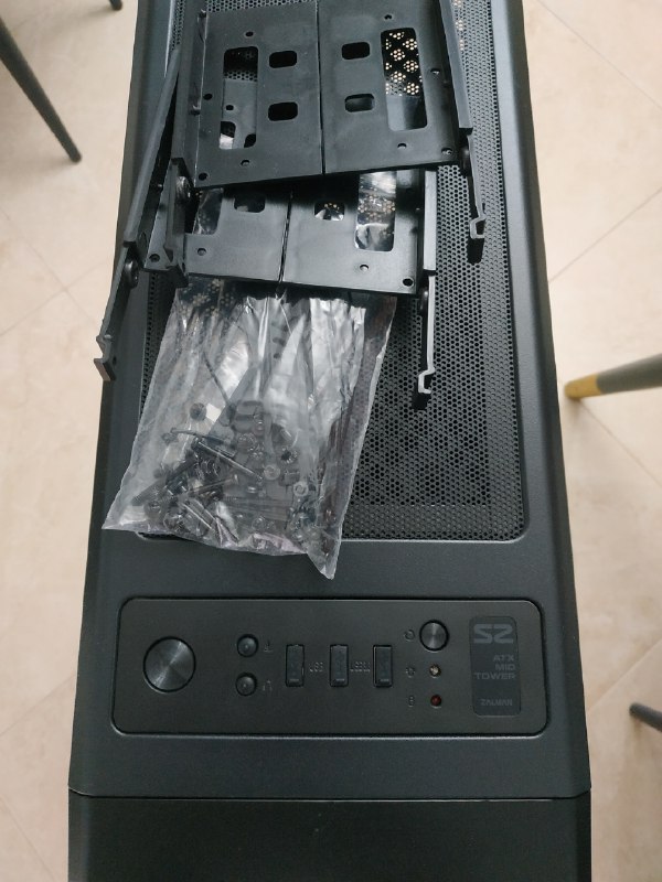 Корпус компьютера Zalman S2, ролики, лонгборд, ключ разводной 2