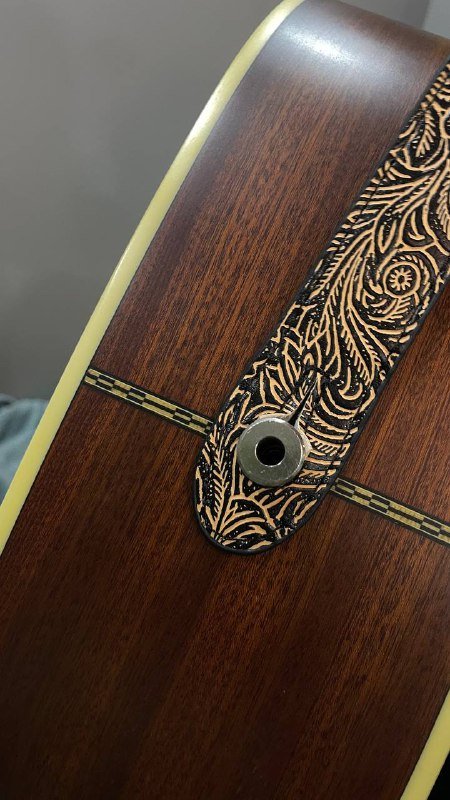 Акустическая гитара Crafter, чехол, ремень 6