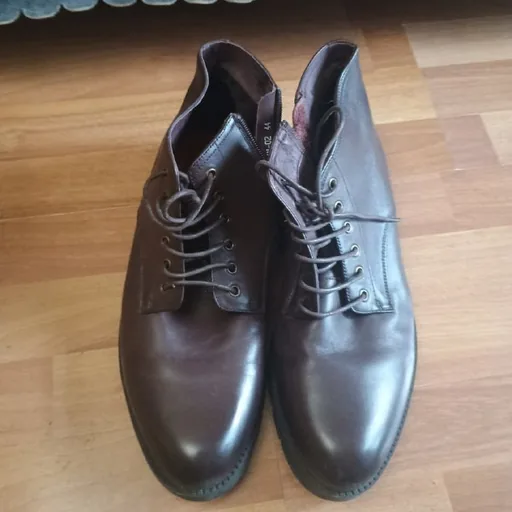 Мужские кожаные ботинки Pierre Cardin