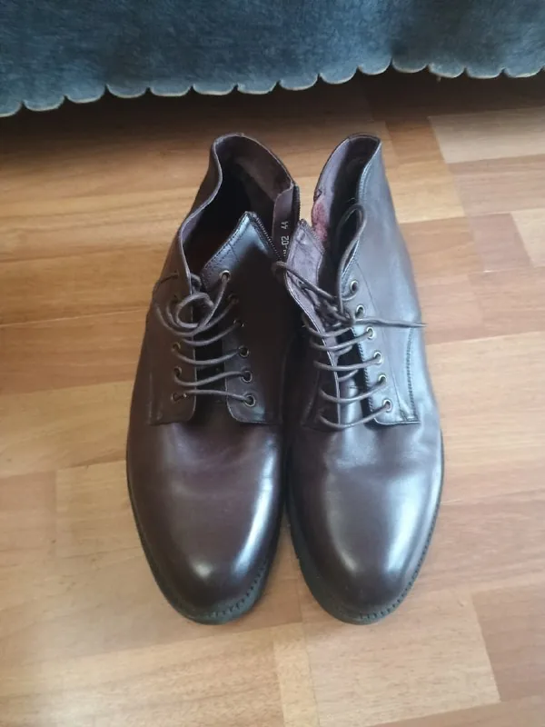Мужские кожаные ботинки Pierre Cardin 1