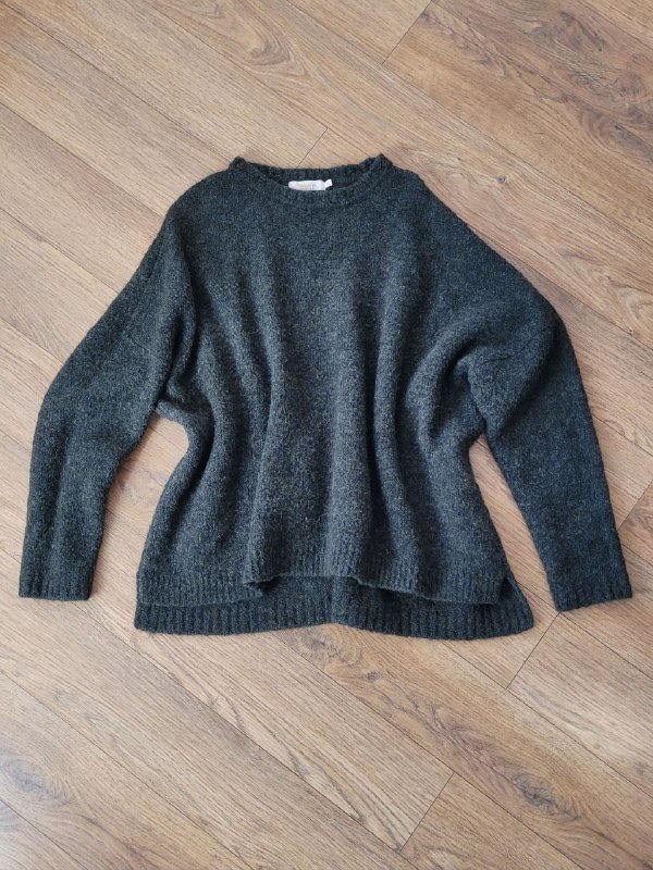 Теплый свитер оверсайз 1