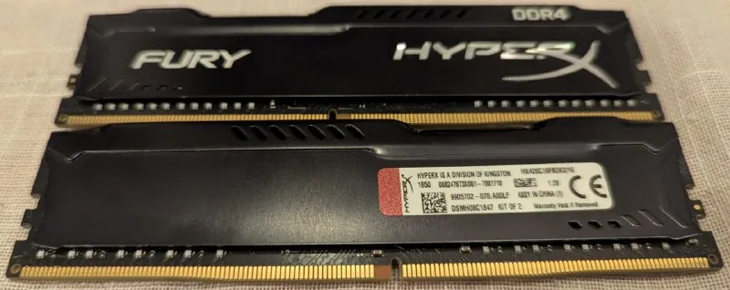 Оперативная память Kingston HyperX Fury 16GB DDR4-2666 1