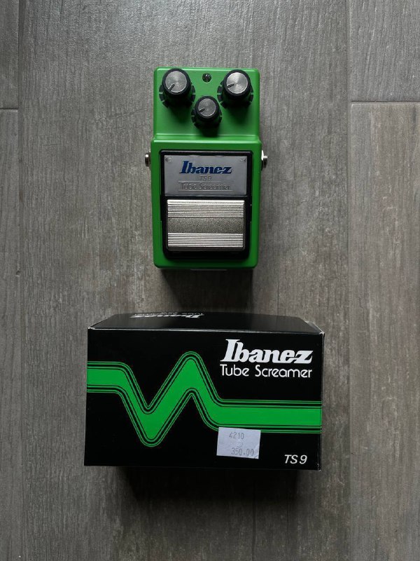 Overdrive педаль для электрогитары Ibanez TS9 Tube Screamer