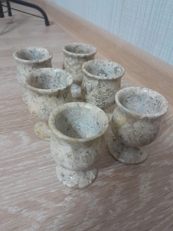 Стаканы рюмки из натурального камня 3