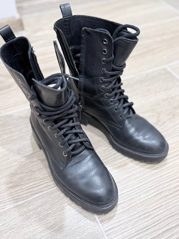 Ботинки Massimo Dutti натуральная кожа размер 37