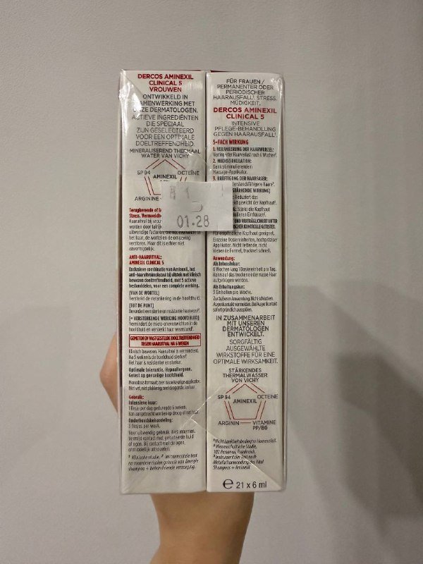 DERCOS AMINEXIL Clinical для женщин 21 ампула 3