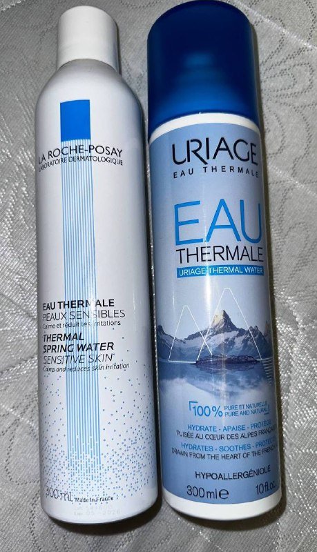 Термальная вода La Roche Posay и Uriage