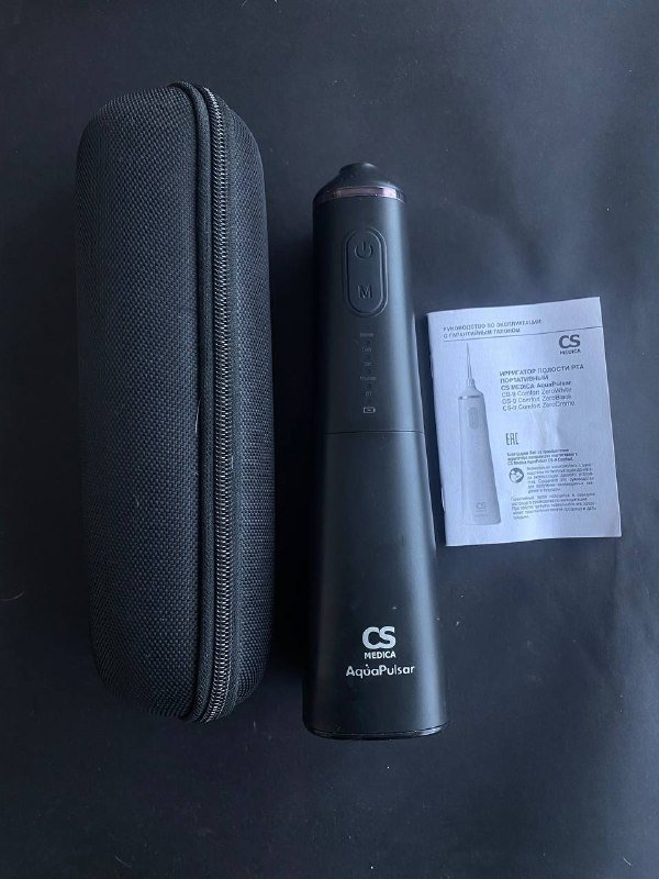 Ирригатор CS medica портативный с насадками