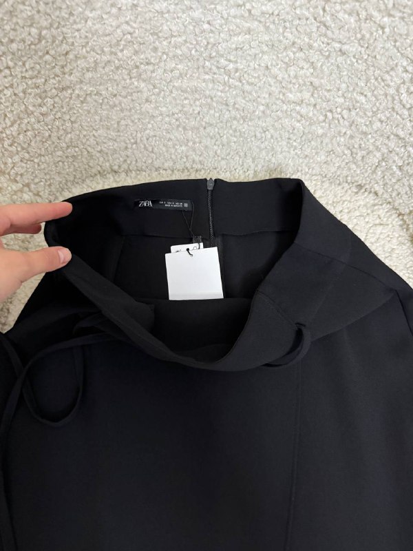 Черная юбка Zara женская S 8