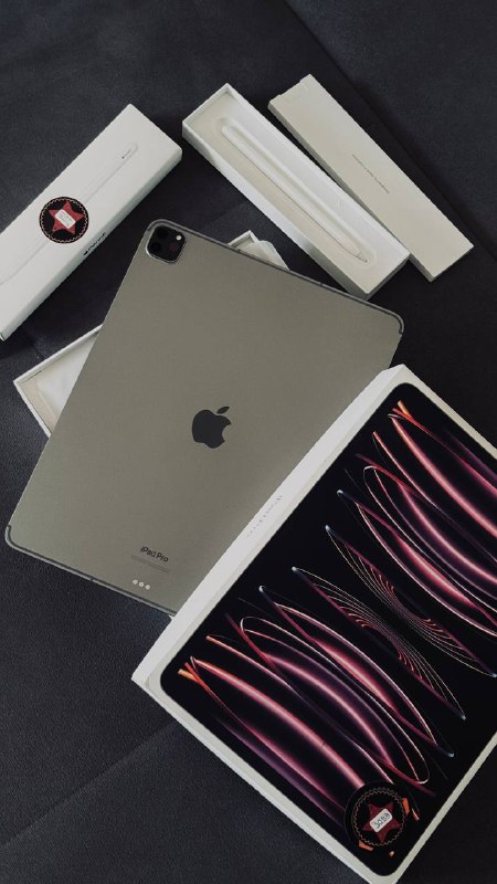 iPad Pro 12.9 6 поколение, 256 ГБ, Wi-Fi + Cellular, Paperlike пленка, Apple Pencil 2
