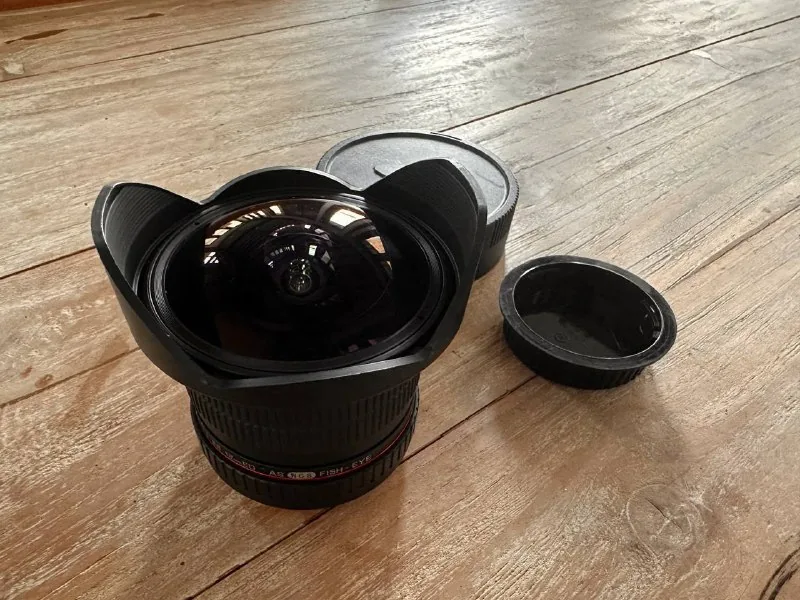 Samyang 12mm fisheye объектив Canon 1