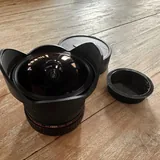 Samyang 12mm fisheye объектив Canon 1