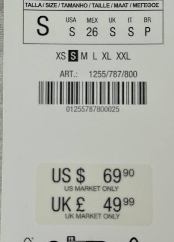 Женский черный пиджак Zara S M 8