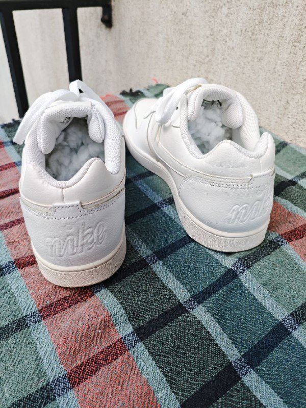 Кроссовки Nike Ebernon Low Triple White мужские 3