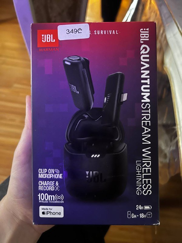 Jbl микрофон Quantum Stream Wireless