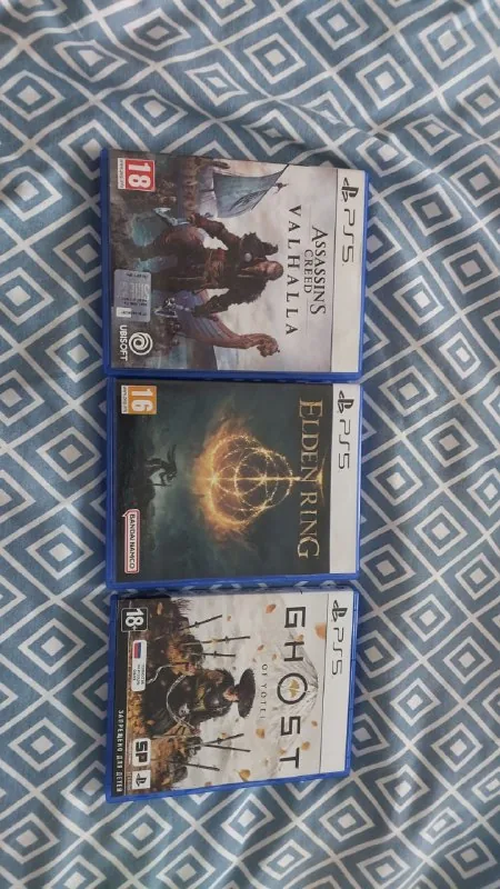 Call of Duty: Cold War, UFC 5, Ghost of Yotei, Elden Ring 1