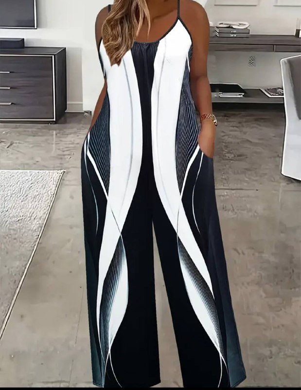 Женский летний комбинезон с карманами размер XL